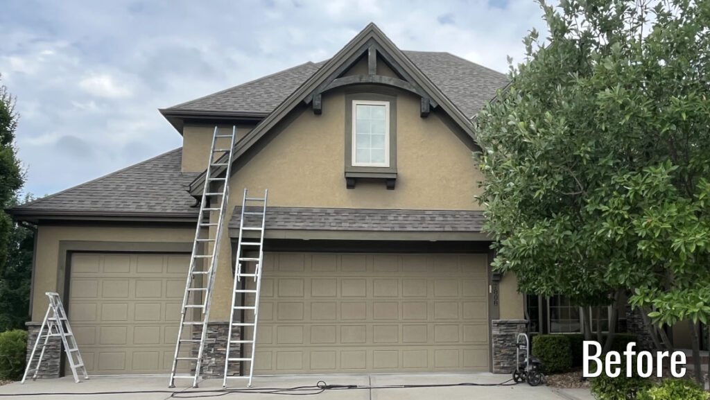 Exterior House Painting by HM Precision Painting in Kansas City